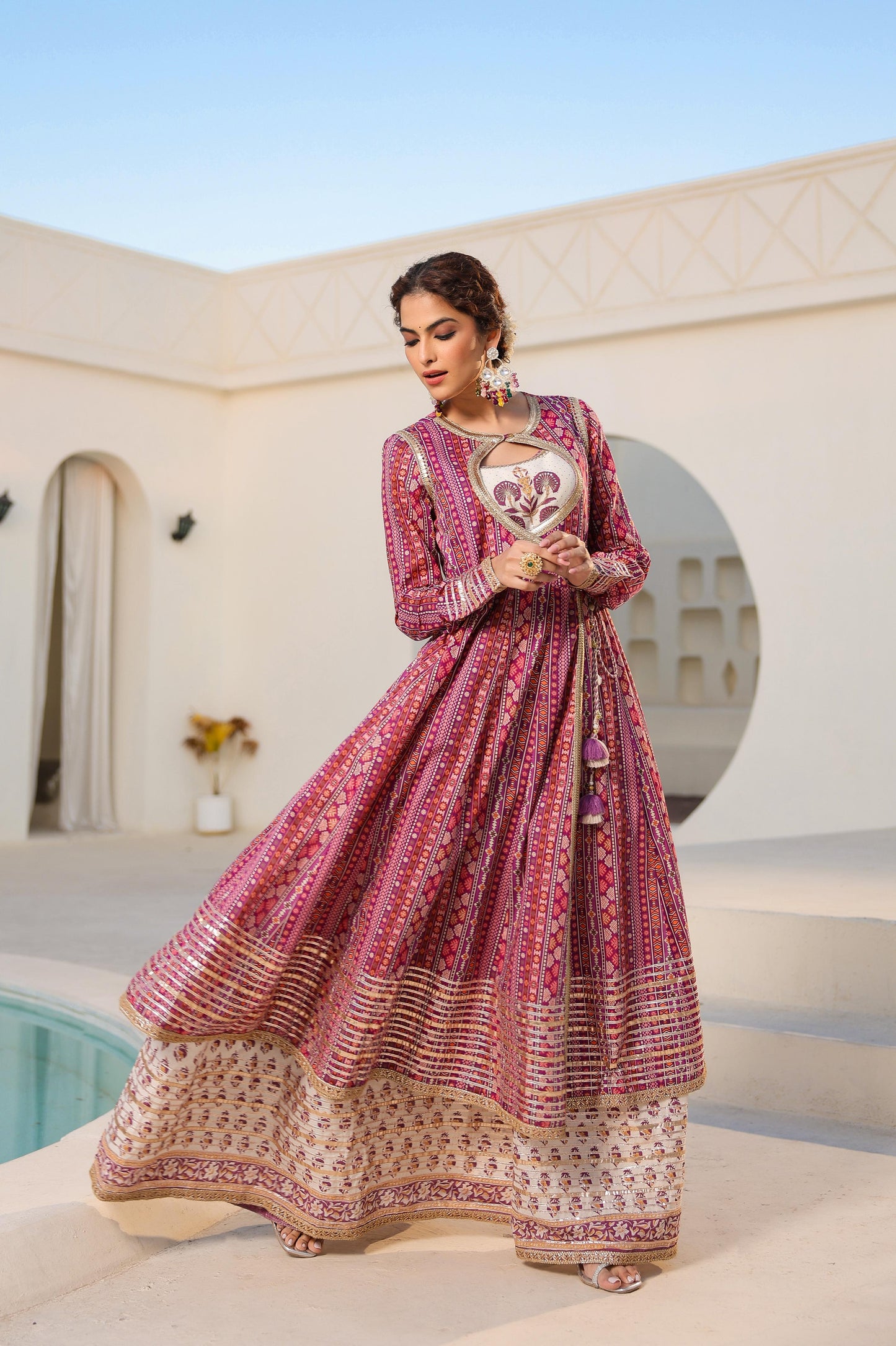 UE | Saffron Pink Suit Set