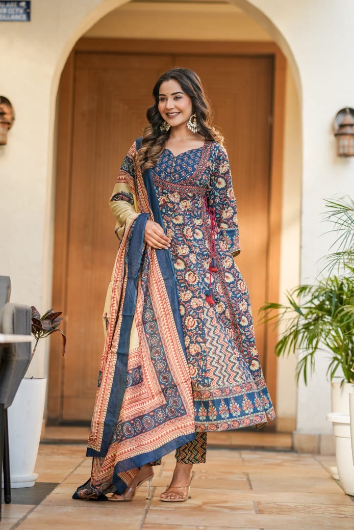 Urbane Anarkali Suit Set