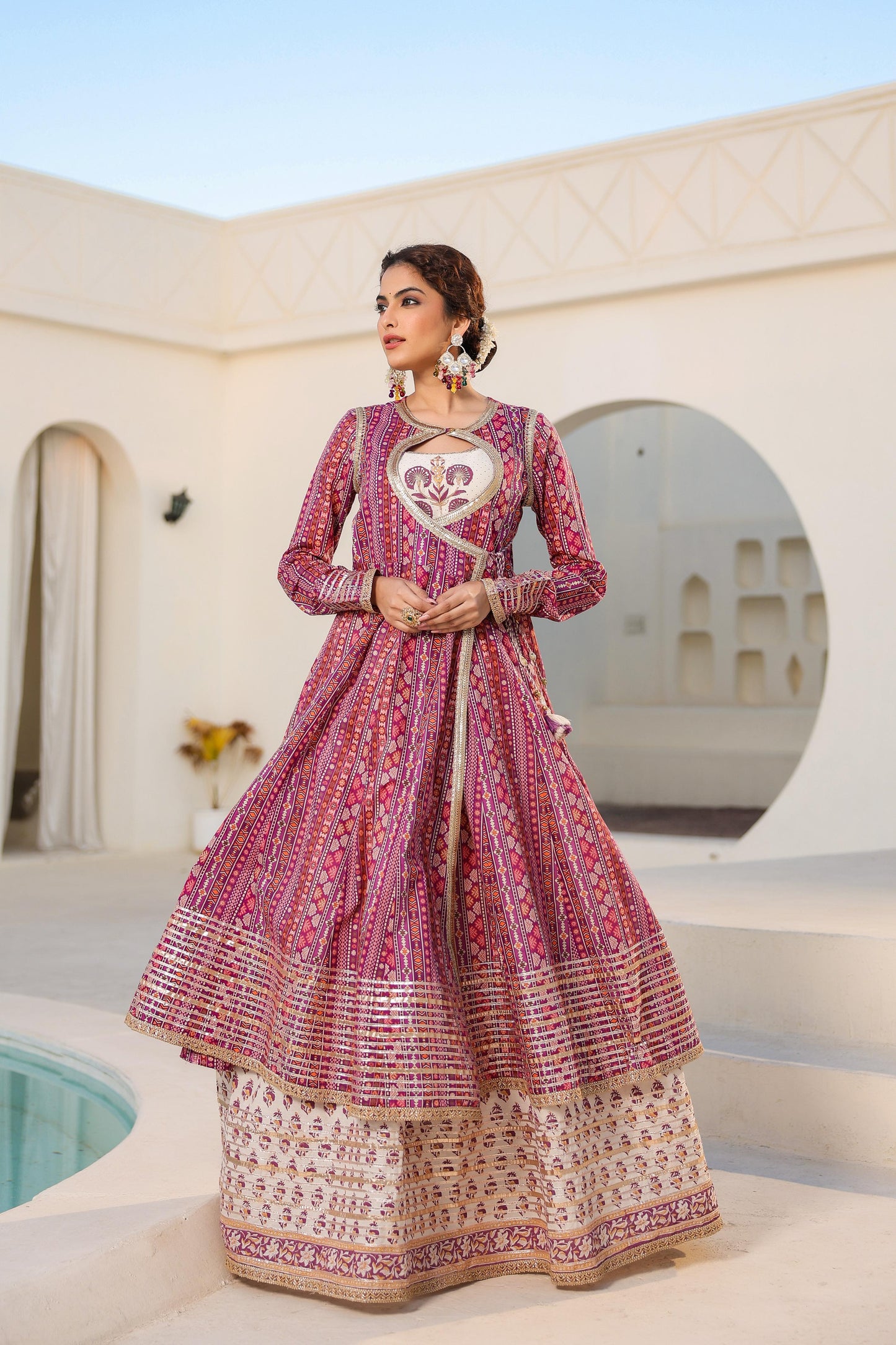 UE | Saffron Pink Suit Set